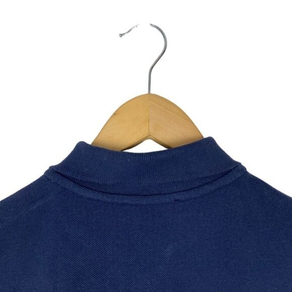 VERSACE Collection Men's Navy Blue Short Sleeve Pique Polo Shirt US S - Picture 7 of 9